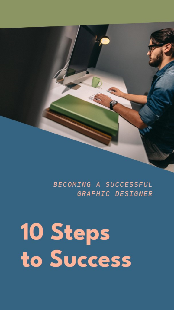 10 steps to become a successful graphic designer 2024