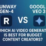Runway Gen-4 vs Google Veo 3: Which AI Video Generator Is Best for Budget Content Creators?