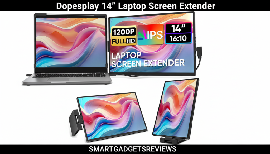 laptop screen extender setup